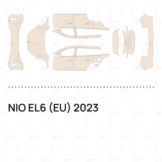 Voorgesneden PPF NIO EL6 (EU) 2023