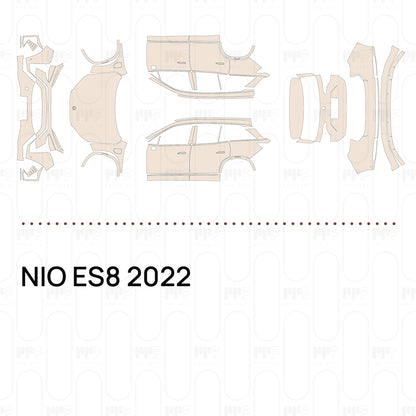 Voorgesneden PPF NIO ES8 2022