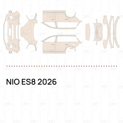 Voorgesneden PPF NIO ES8 2026