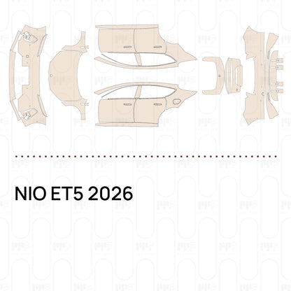 Voorgesneden PPF NIO ET5 2026