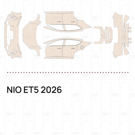 Voorgesneden PPF NIO ET5 2026