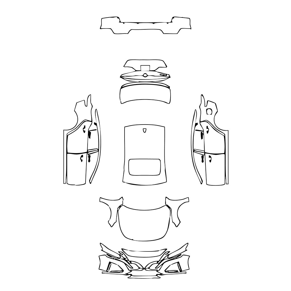 Pre-Cut PPF Nissan Altima (US) SV 2023 - PPF-Kits