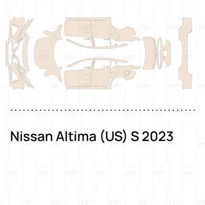 Voorgesneden PPF Nissan Altima (US) S 2023
