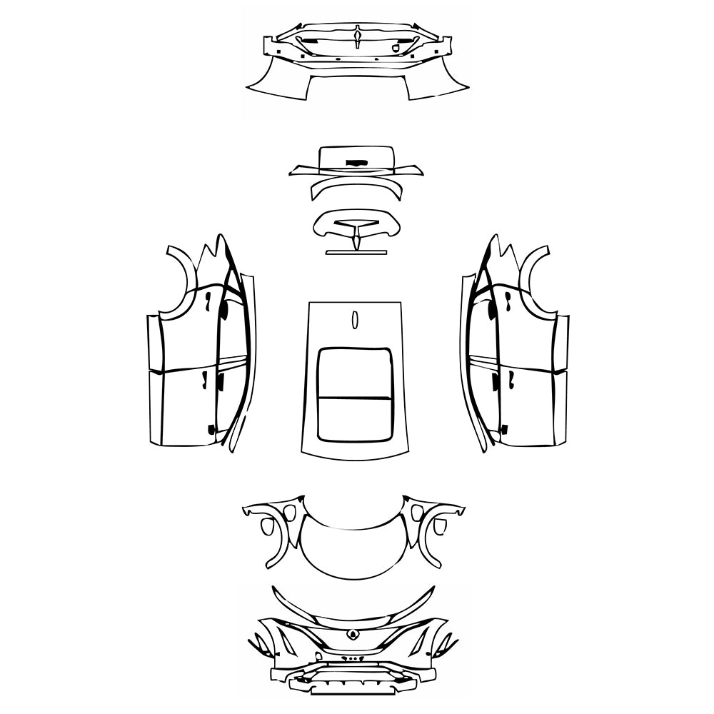 Pre-Cut PPF Nissan Ariya (CN) 2022 - PPF-Kits