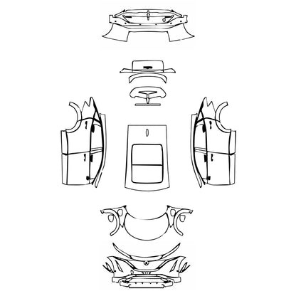 Pre-Cut PPF Nissan Ariya (CN) 2023 - PPF-Kits