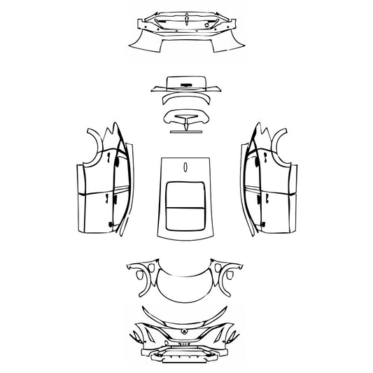 Pre-Cut PPF Nissan Ariya (CN) 2025 - PPF-Kits