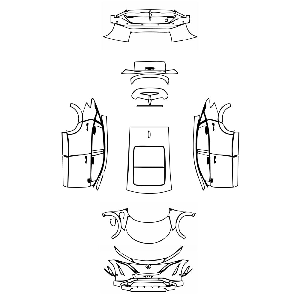 Pre-Cut PPF Nissan Ariya (US) Evolve+ 2025 - PPF-Kits