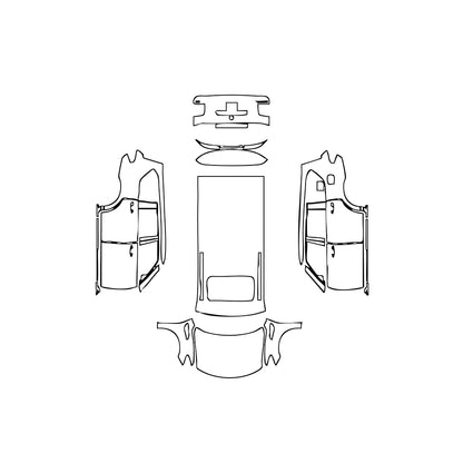 Pre-Cut PPF Nissan Armada (US) Luxury 2018 - PPF-Kits