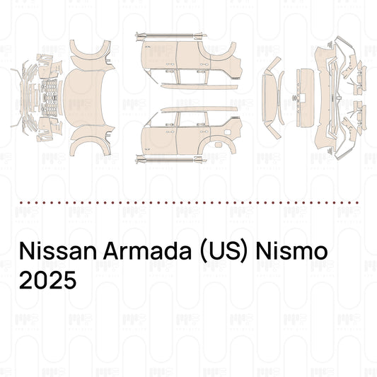 Voorgesneden PPF Nissan Armada (US) Nismo 2025