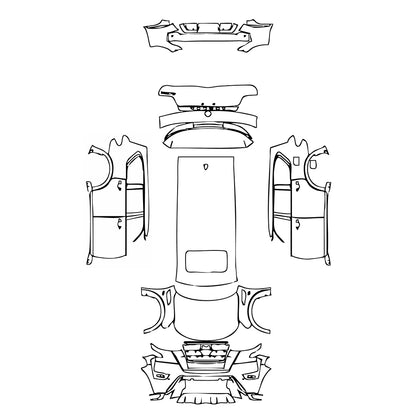 Pre-Cut PPF Nissan Armada (US) Platinum 2024 - PPF-Kits