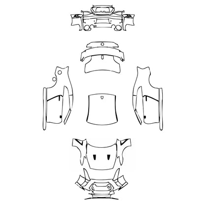 Pre-Cut PPF Nissan GT-R Base 2023 - PPF-Kits