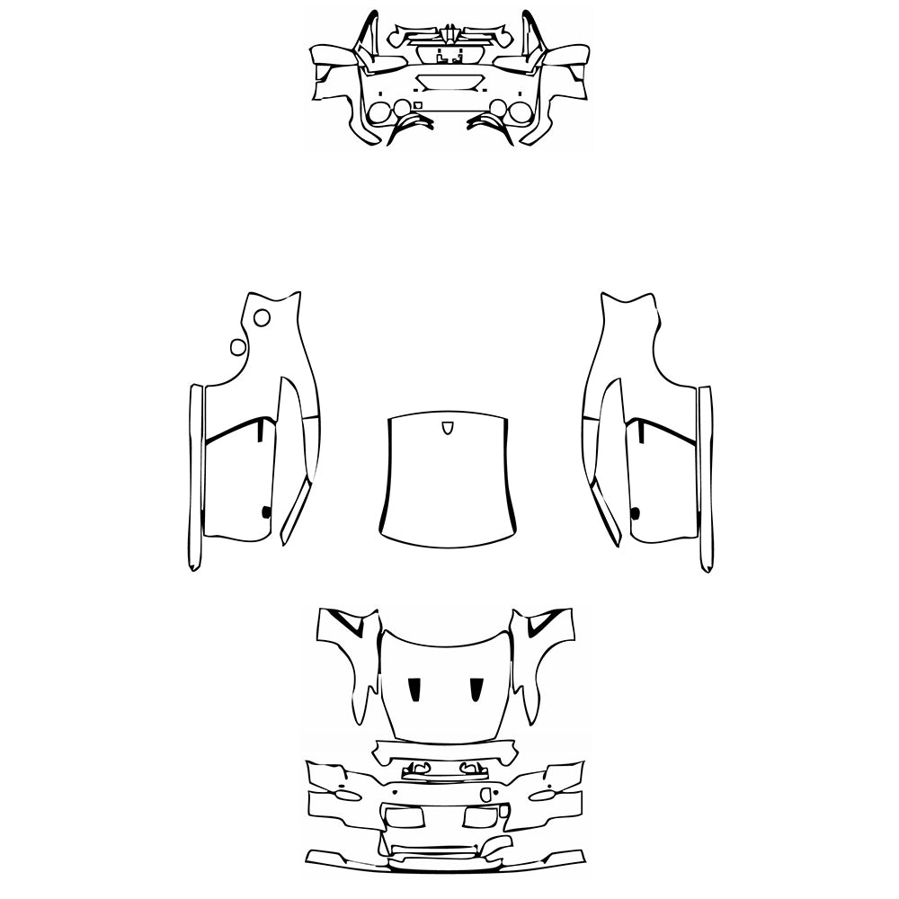 Pre-Cut PPF Nissan GT-R Base 2025 - PPF-Kits