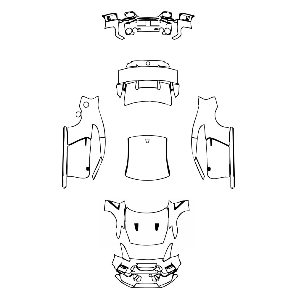 Pre-Cut PPF Nissan GT-R Nismo 2017 - PPF-Kits
