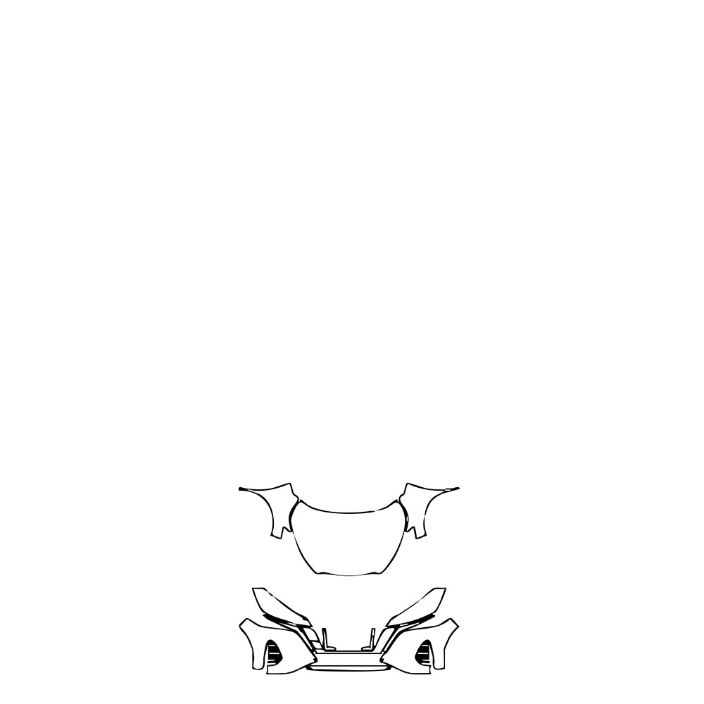 Pre-Cut PPF Nissan Kicks S 2022 - PPF-Kits