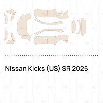 Voorgesneden PPF Nissan Kicks (US) SR 2025