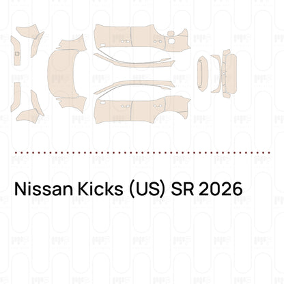 Voorgesneden PPF Nissan Kicks (US) SR 2026