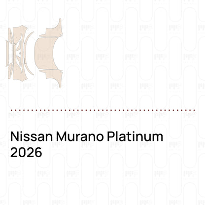 Voorgesneden PPF Nissan Murano Platinum 2026