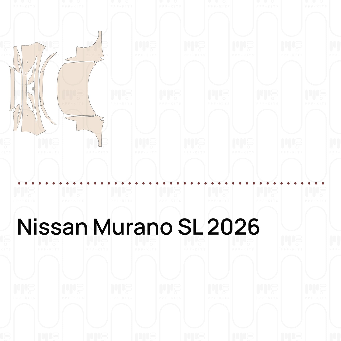 Voorgesneden PPF Nissan Murano SL 2026