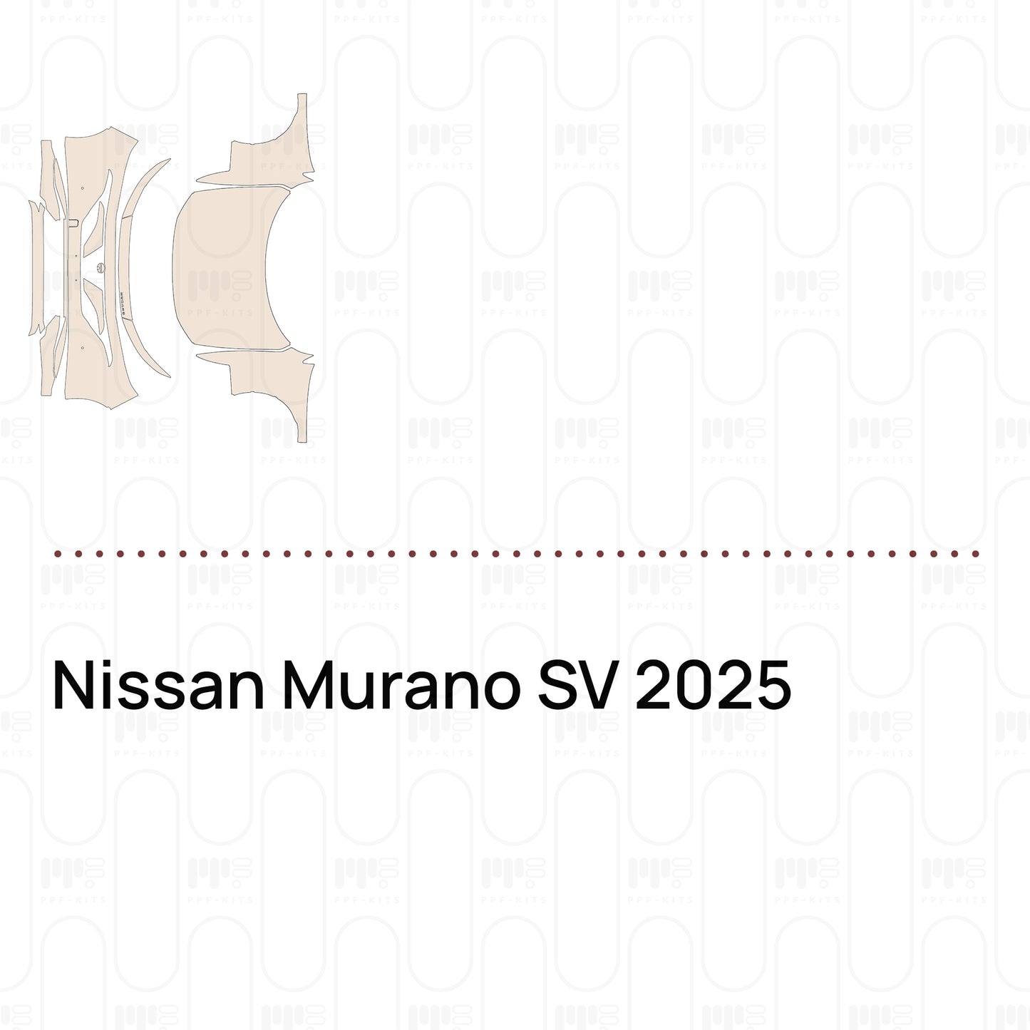 Voorgesneden PPF Nissan Murano SV 2025
