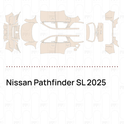 Voorgesneden PPF Nissan Pathfinder SL 2025