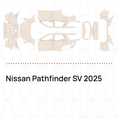 Voorgesneden PPF Nissan Pathfinder SV 2025