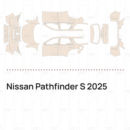 Voorgesneden PPF Nissan Pathfinder S 2025