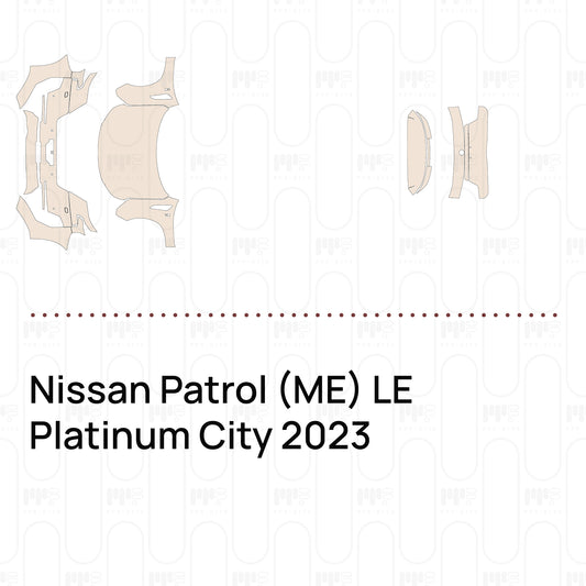 Voorgesneden PPF Nissan Patrol (ME) LE Platinum City 2023