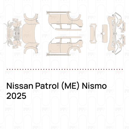 Voorgesneden PPF Nissan Patrol (ME) Nismo 2025