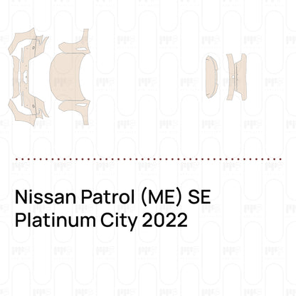 Voorgesneden PPF Nissan Patrol (ME) SE Platinum City 2022