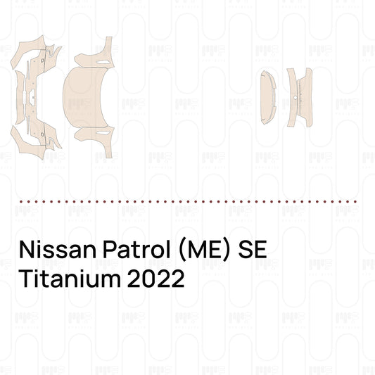 Voorgesneden PPF Nissan Patrol (ME) SE Titanium 2022