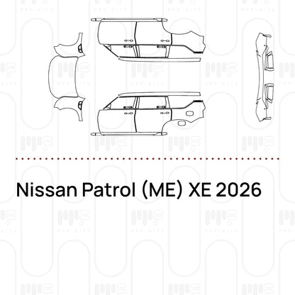 Voorgesneden PPF Nissan Patrol (ME) XE 2026