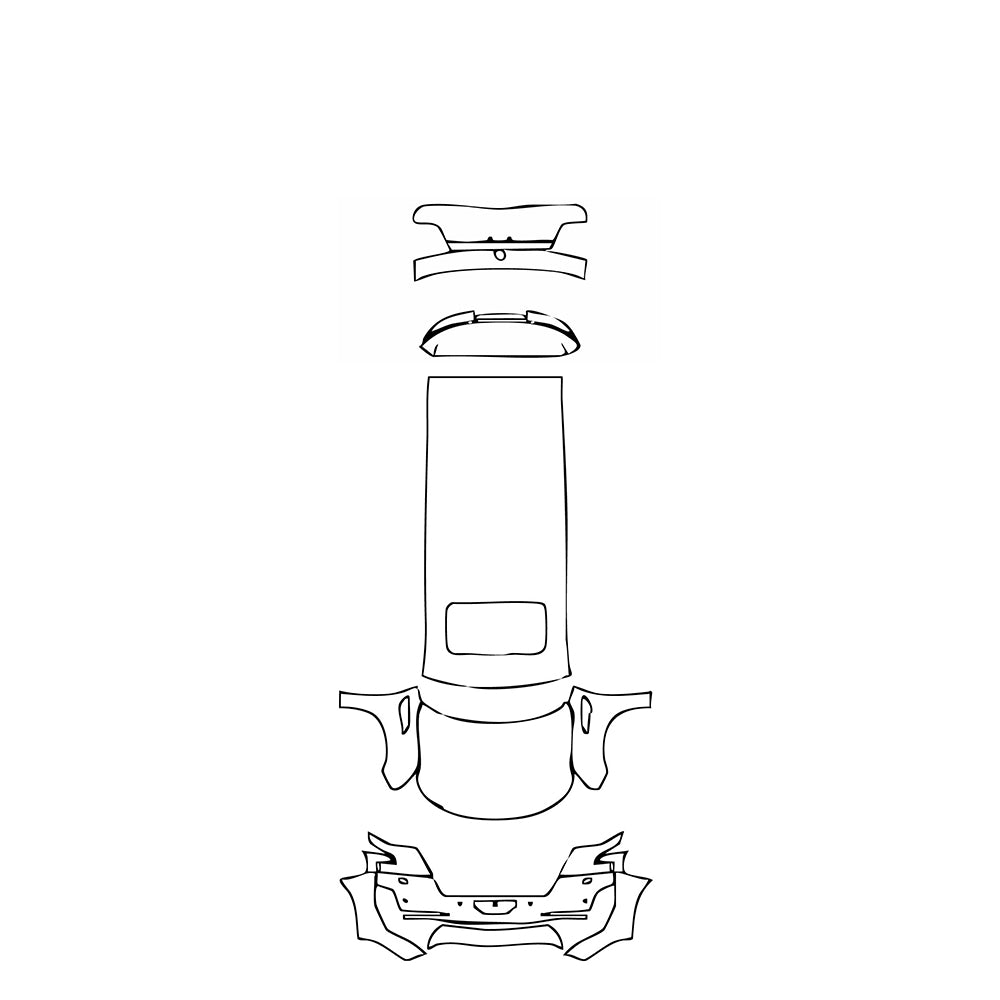 Pre-Cut PPF Nissan Patrol (ME） SE Platinum City 2024 - PPF-Kits