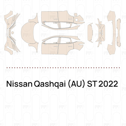Voorgesneden PPF Nissan Qashqai (AU) ST 2022
