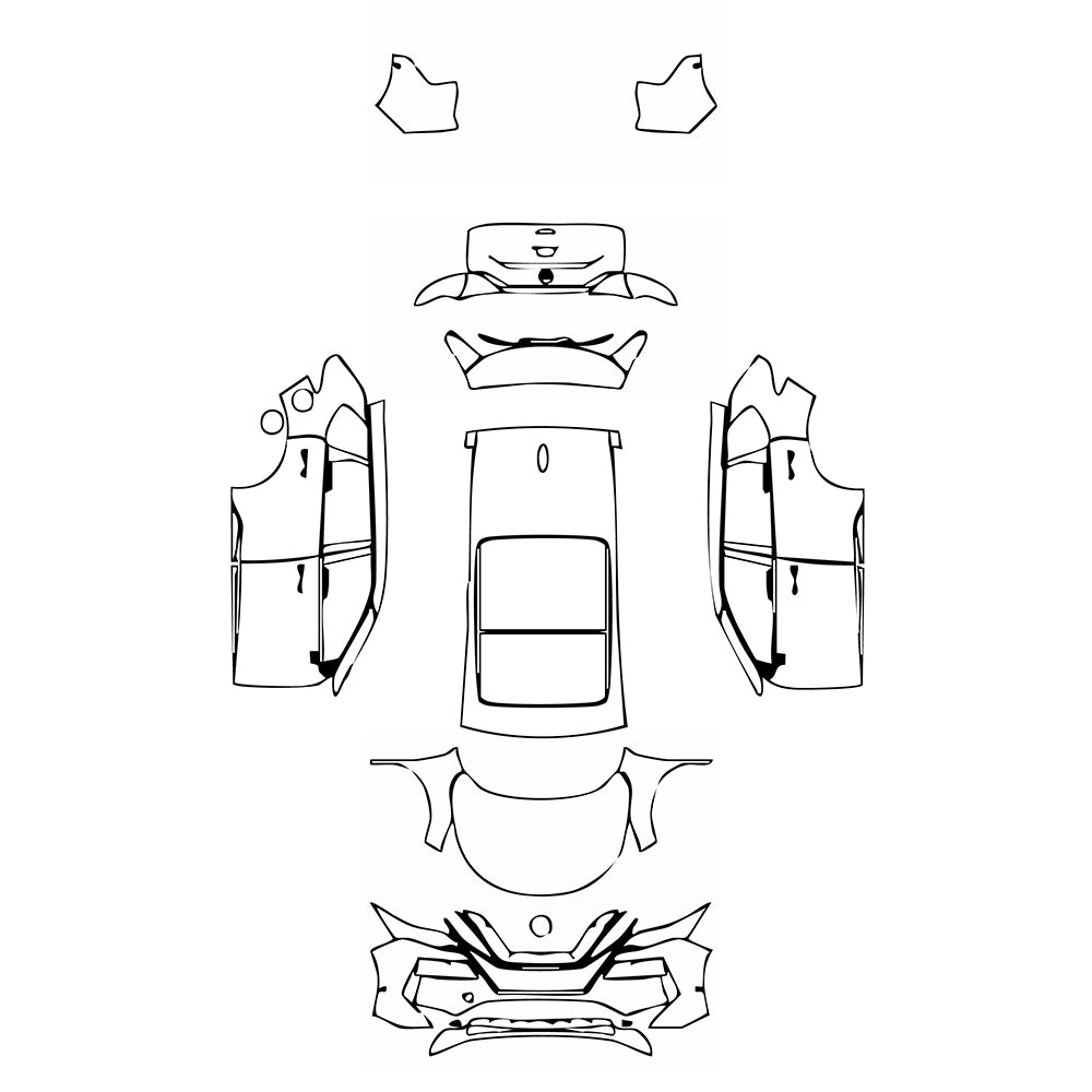 Pre-Cut PPF Nissan X-Trail 2024 - PPF-Kits