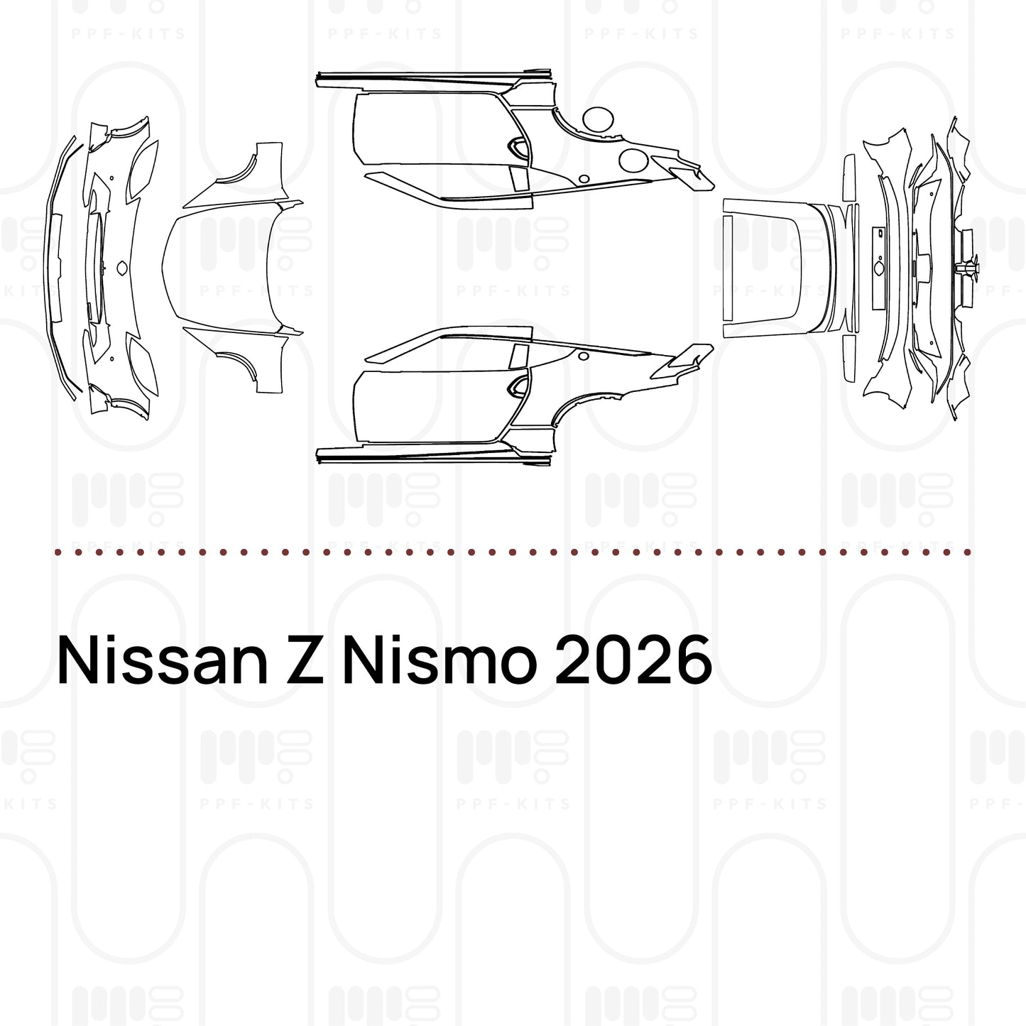 Voorgesneden PPF Nissan Z Nismo 2026