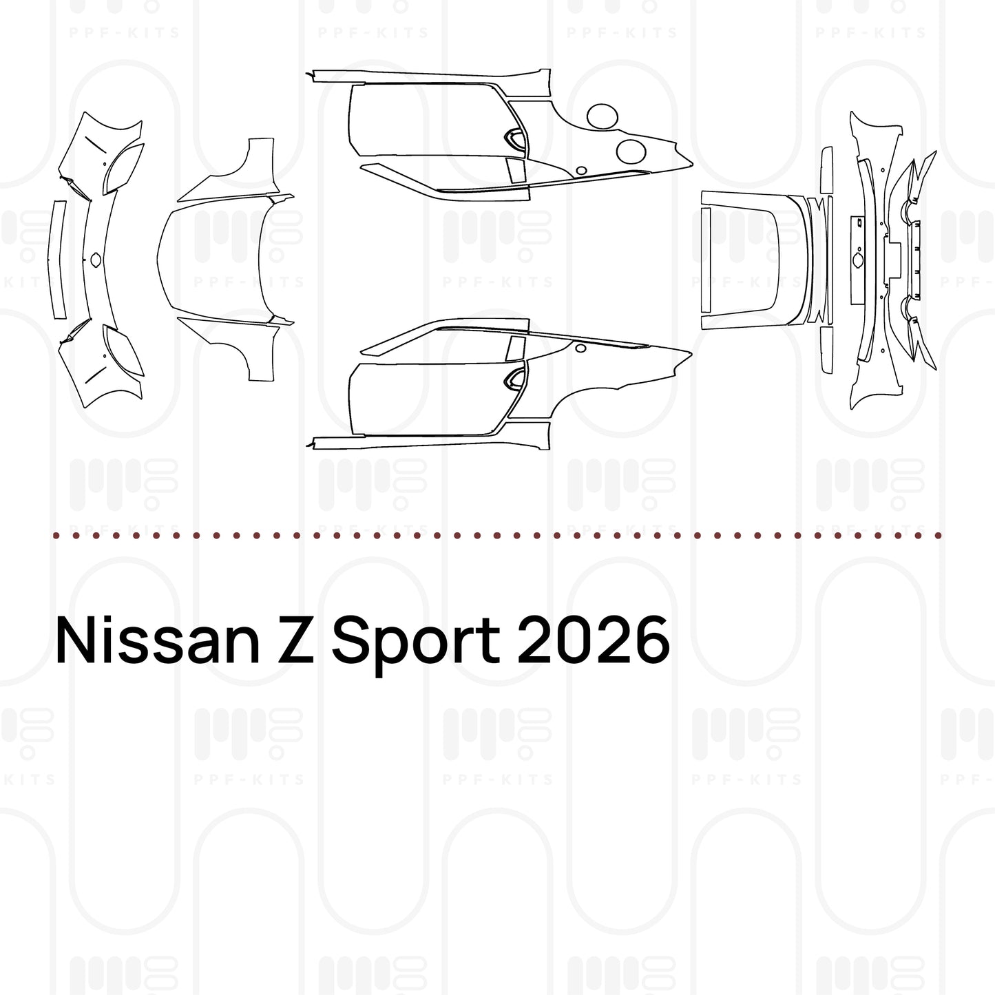 Voorgesneden PPF Nissan Z Sport 2026
