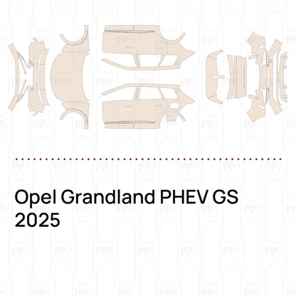 Voorgesneden PPF Opel Grandland PHEV GS 2025