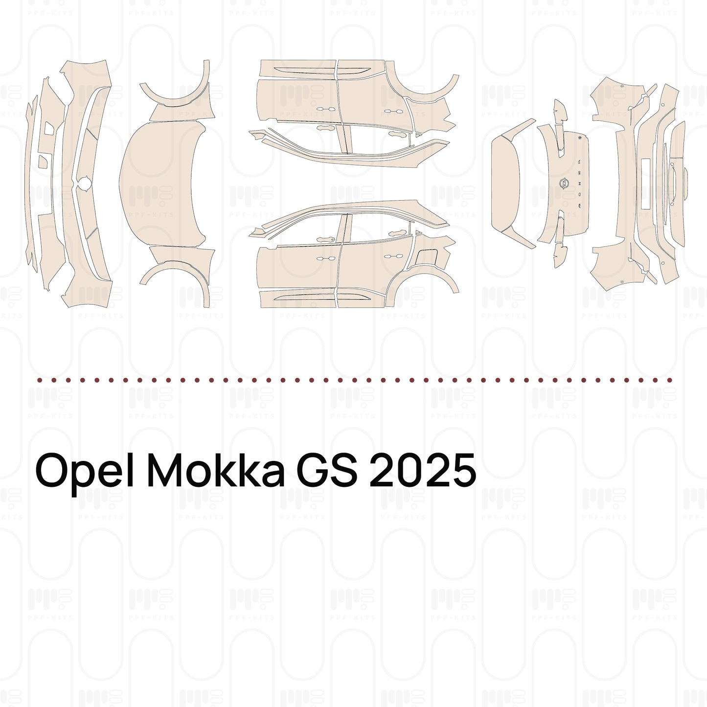 Pre-Cut PPF Opel Mokka GS 2025