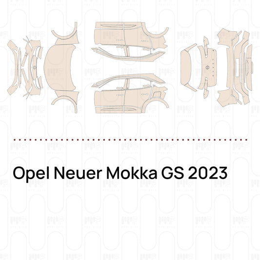 Voorgesneden PPF Opel Neuer Mokka GS 2023
