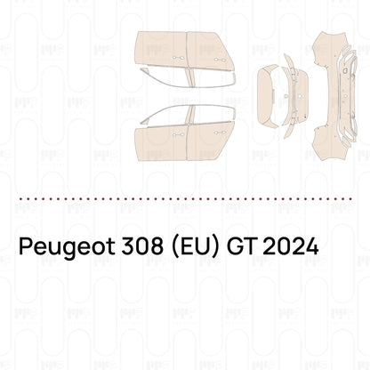 Voorgesneden PPF Peugeot 308 (EU) GT 2024