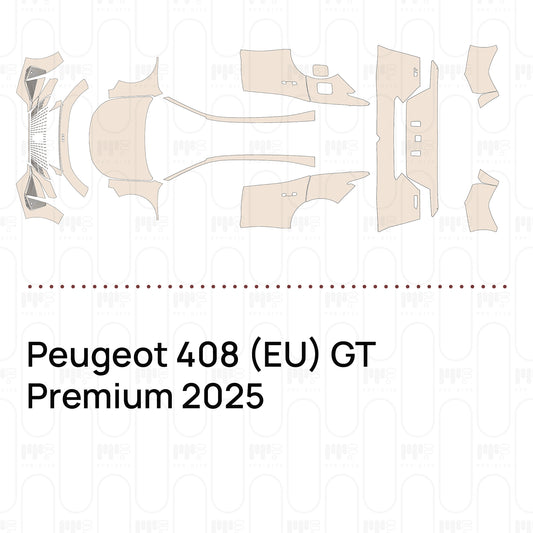 Voorgesneden PPF Peugeot 408 (EU) GT Premium 2025