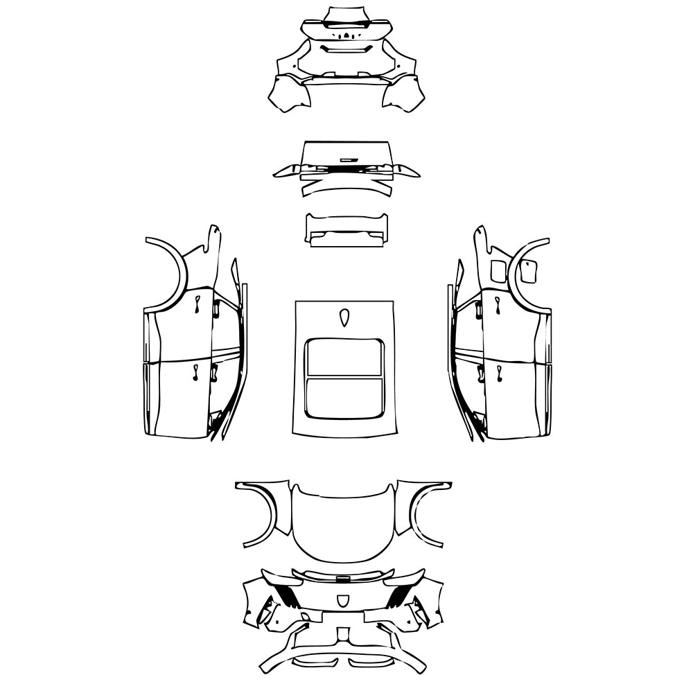 Pre-Cut PPF Peugeot E-3008 (EU) Allure 2025 - PPF-Kits