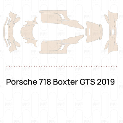 Voorgesneden PPF Porsche 718 Boxter GTS 2019