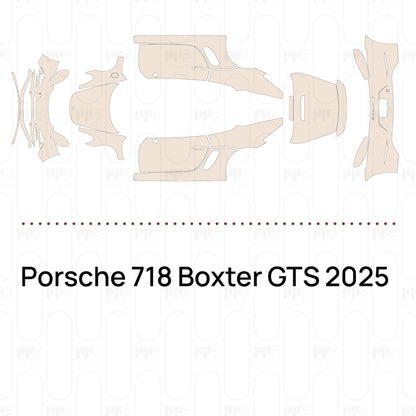 Voorgesneden PPF Porsche 718 Boxter GTS 2025