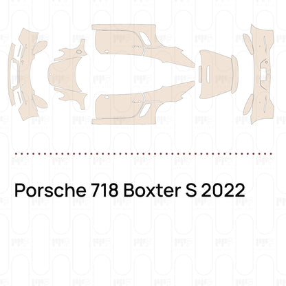 Voorgesneden PPF Porsche 718 Boxter S 2022