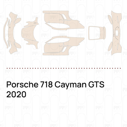 Voorgesneden PPF Porsche 718 Cayman GTS 2020
