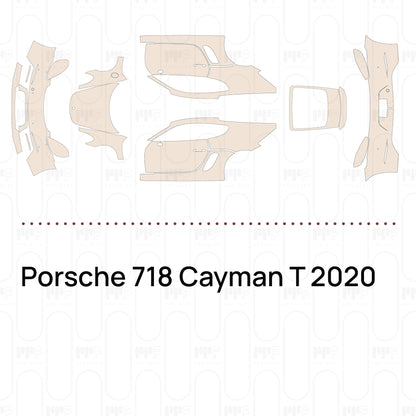 Voorgesneden PPF Porsche 718 Cayman T 2020