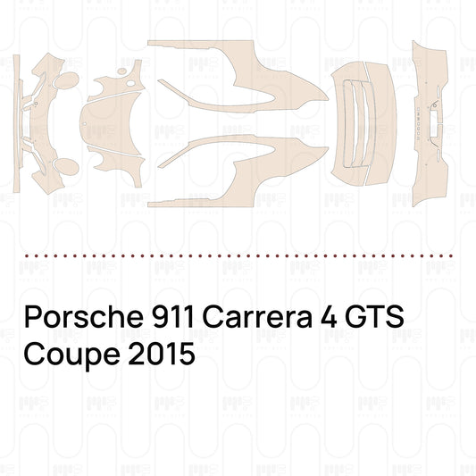 Voorgesneden PPF Porsche 911 Carrera 4 GTS Coupe 2015