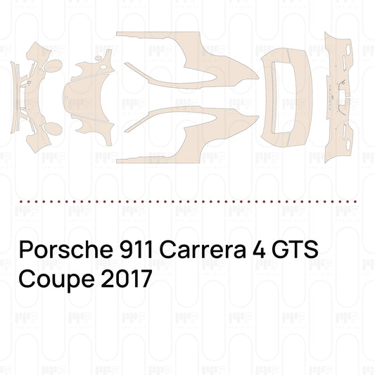 Voorgesneden PPF Porsche 911 Carrera 4 GTS Coupe 2017