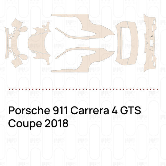 Voorgesneden PPF Porsche 911 Carrera 4 GTS Coupe 2018